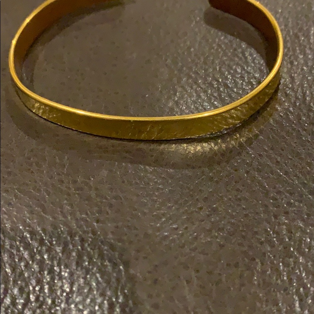 Gold tone bracelet - Sabona of London - copper with gold plating?